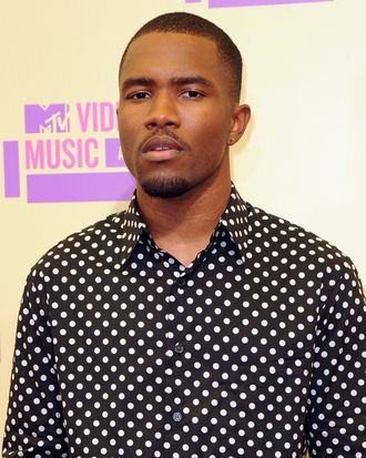 Frank Ocean==2012 MTV Video Music Awards - Arrivals==Staples Center, Los Angeles, Ca==September 6, 2012.