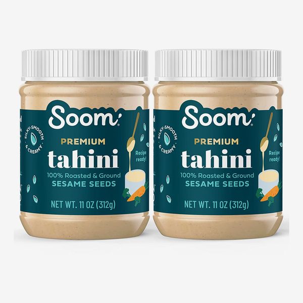 Soom Foods Single-Source Pure Ground Sesame Tahini (2-Pack)