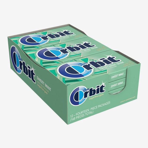 Orbit Sweet Mint Sugar Free Chewing Gum, 14 pieces, (12 Pack)