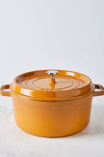 Food52 x Staub Turmeric Cookware 2-in-1 Grill Pan and Cocotte