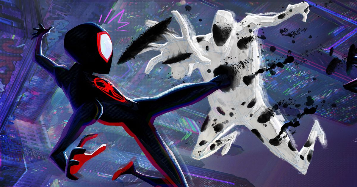 It took the artists on 'Spider-Man: Into the Spider-Verse' a