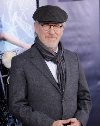 NEW YORK, NY - DECEMBER 11: Director Steven Spielberg poses for a photo at the 