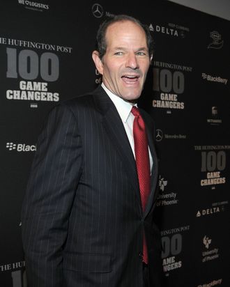 Former Governor Eliot Spitzer attends the Huffington Post 2010 