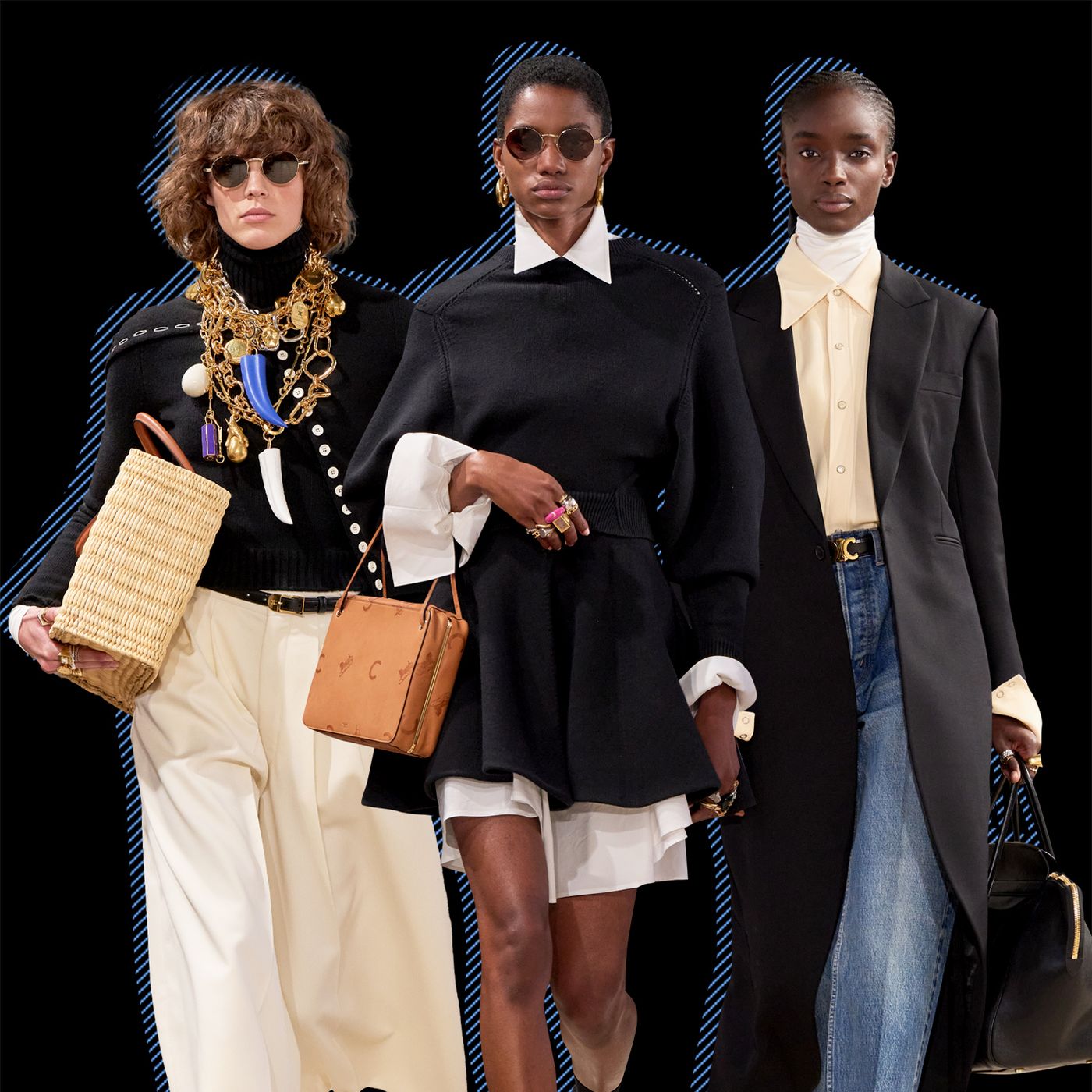 Celine! Style Hard to find Hedi Slimane nods to the 70s with latest Celine collection  main image 3