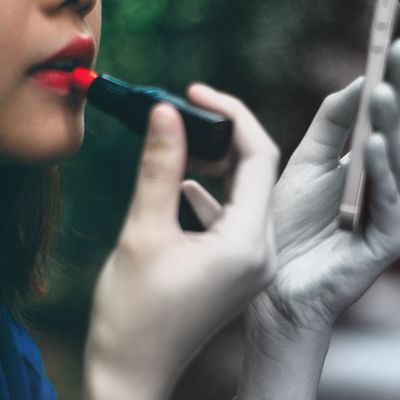 What Turned This Woman's Pee a Striking Shade of Lilac?