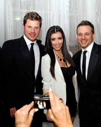 Nick Lachey Sets the Record Straight on His Date With Kim Kardashian