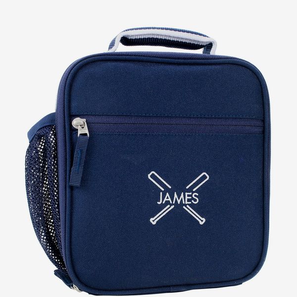 Pottery Barn Kids Navy Trim Solid Mackenzie Lunch Box