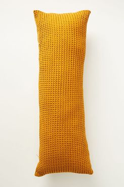 Anthropologie Woven Waffle Pillow