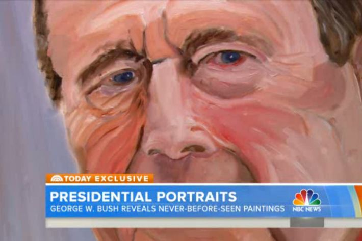 Check Out a New Set of George W. Bush Paintings Including the One