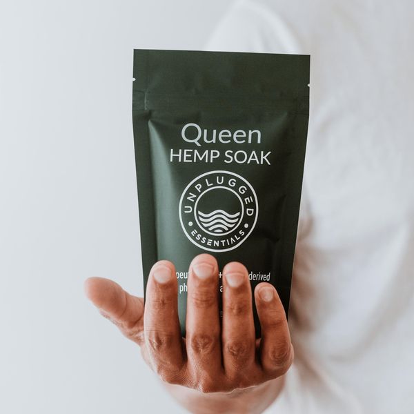 Unplugged Queen Recovery Hemp Soak, 50 mg