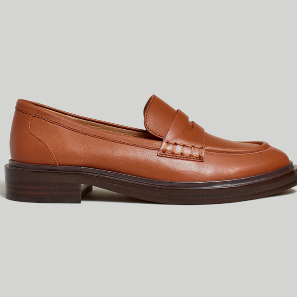 Madewell The Vernon Loafer - Dried Maple