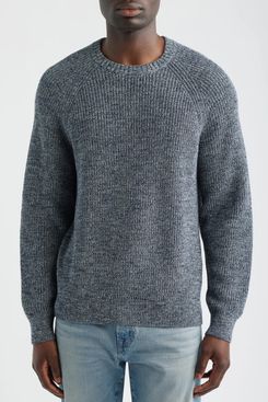 Madewell Shaker Stitch Cotton Sweater