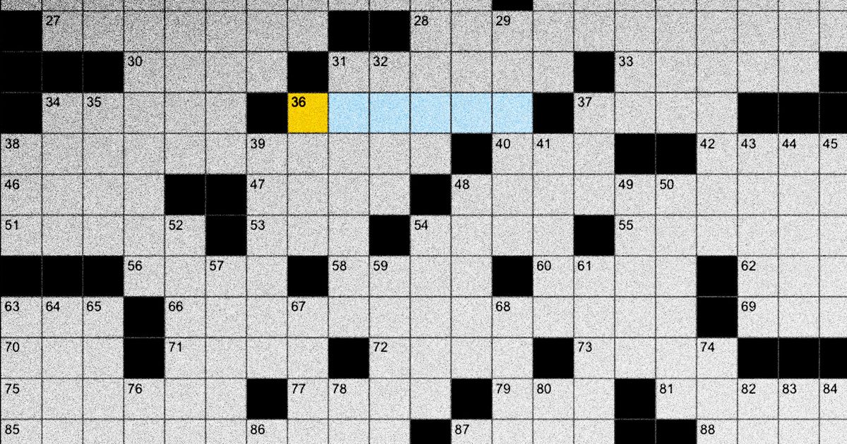 A Teenager on Getting His Crossword Into the New York Times