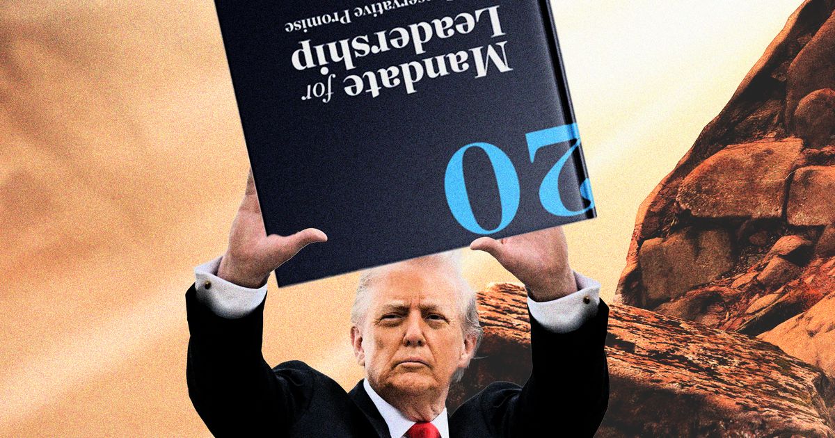 Trump Has Completed Nearly Half of Project 2025 Already