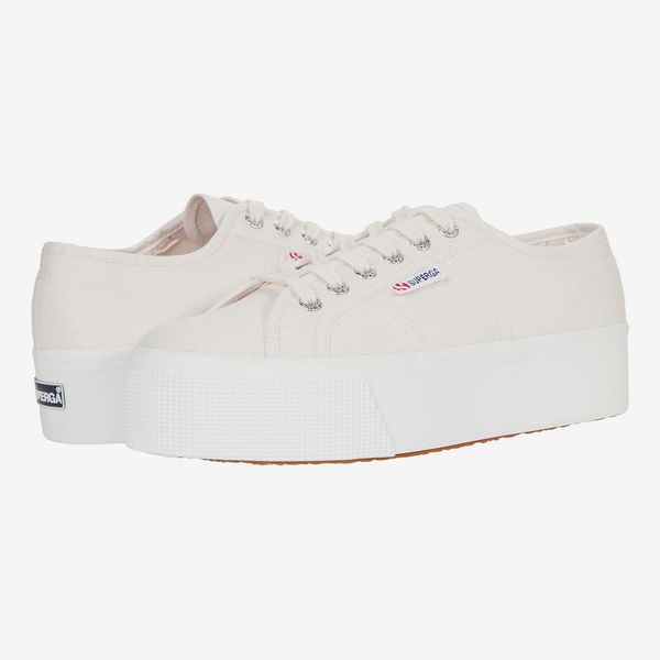 Superga 2790 Cotw Platform Sneakers (Light Pink)