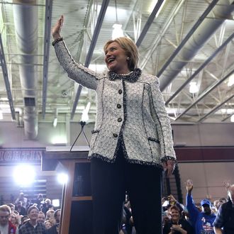 Hillary Clinton Hosts Primary Night Event In Columbia, South Carolina
