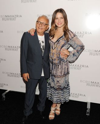 Max Azria with Sophia Bush.