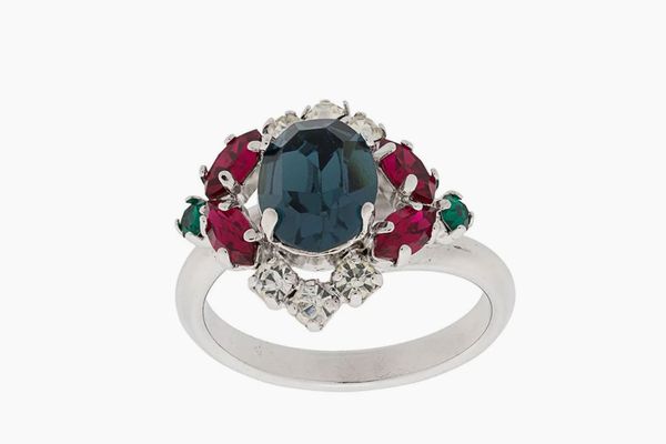 Christian Dior x Susan Caplan 1981 Archive Oval Ring