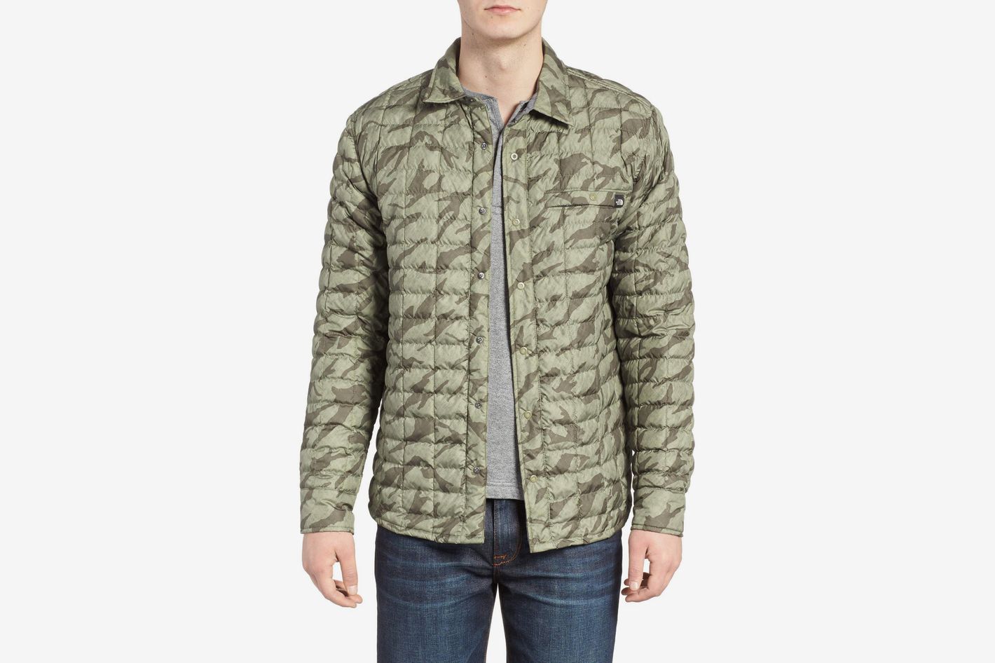 The north face reyes thermoball store shirt jacket