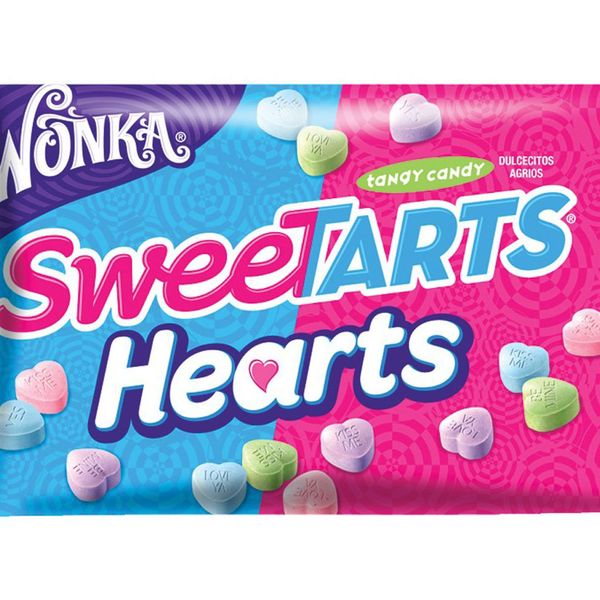 Wonka Sweet Tart Hearts Valentine Candy, 14-Ounce