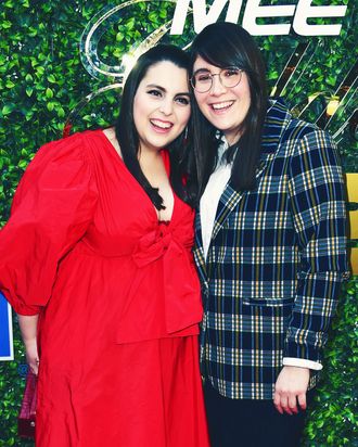 Beanie Feldstein and Bonnie Chance Roberts.