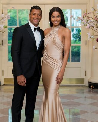 Russell Wilson, Ciara. 