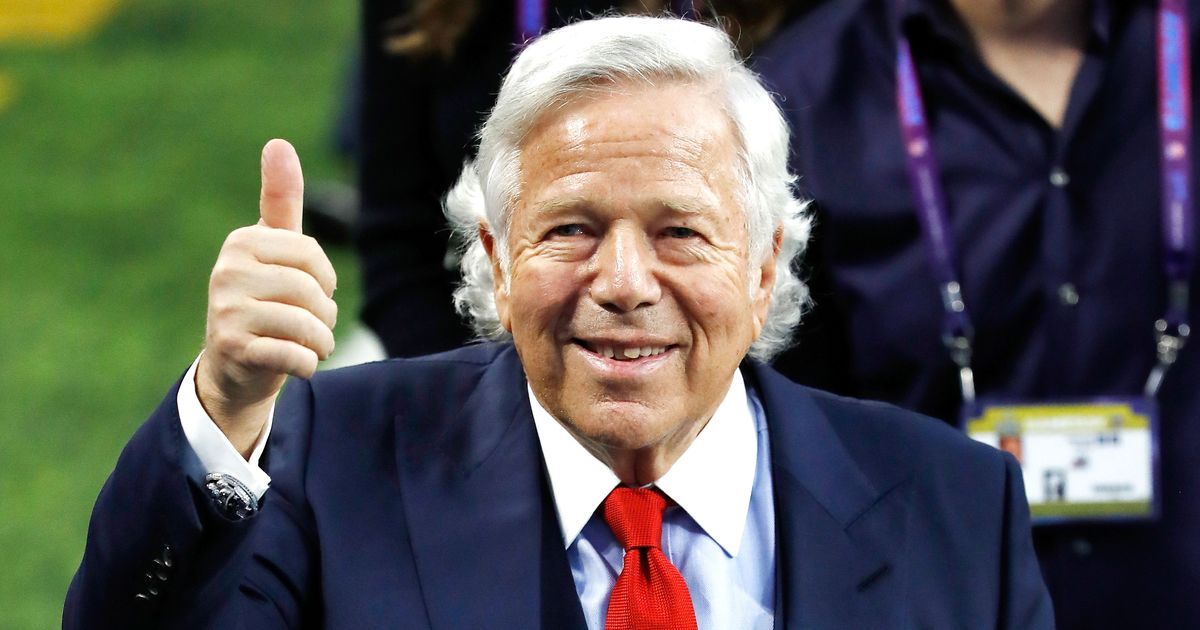 Patriots owner Robert Kraft flashed Super Bowl ring at officer after  alleged solicitation, prosecutors say