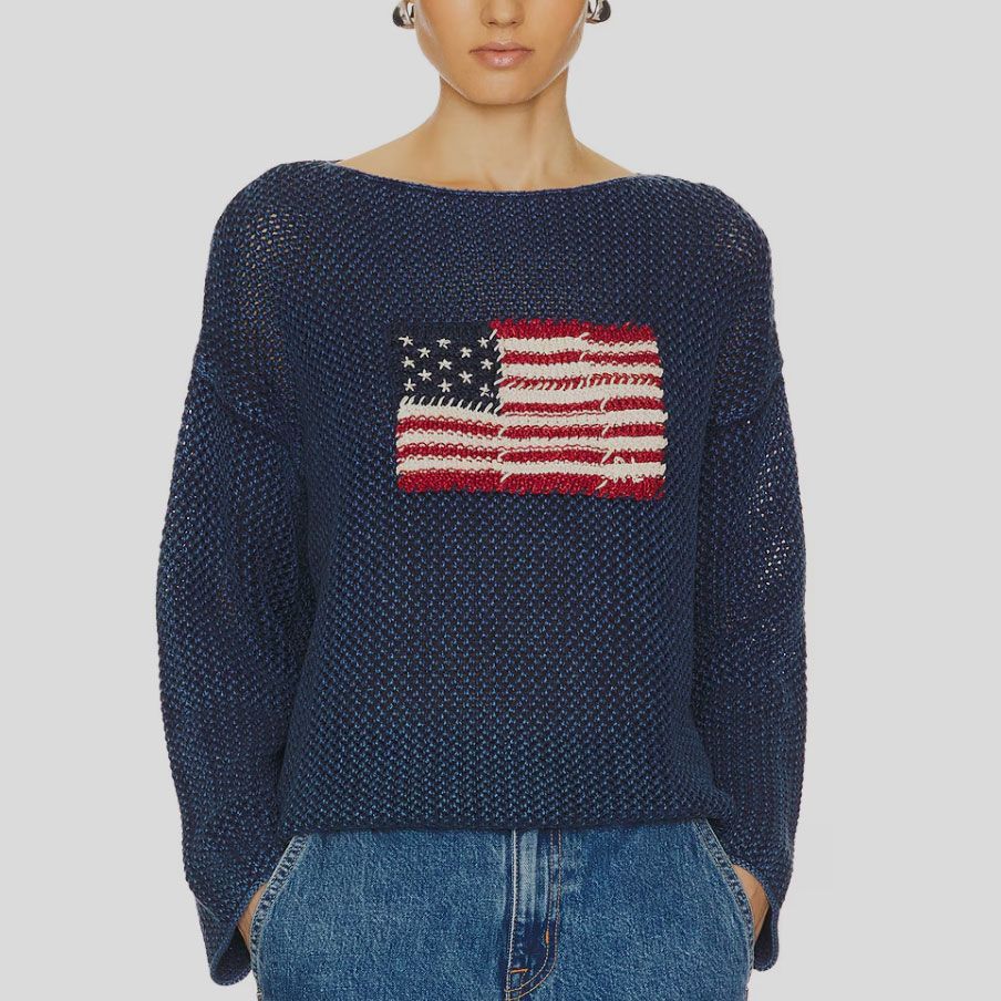 Polo Ralph Lauren Flag Pullover Sweater