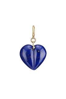 Ten Thousand Things Lapis Mini Split Heart Charm