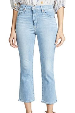 Levi's Mile High Crop Flare Jeans 