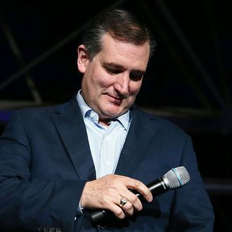 Ted Cruz Holds Campaign Rally At Indiana State Fairgrounds