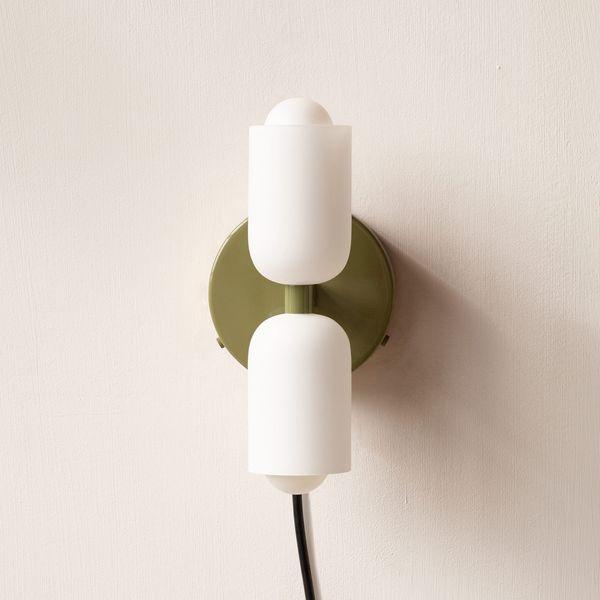 In Common With Glass Up Down Wall Sconce