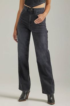 Wrangler Mom Relaxed Carpenter Jeans - Celeste