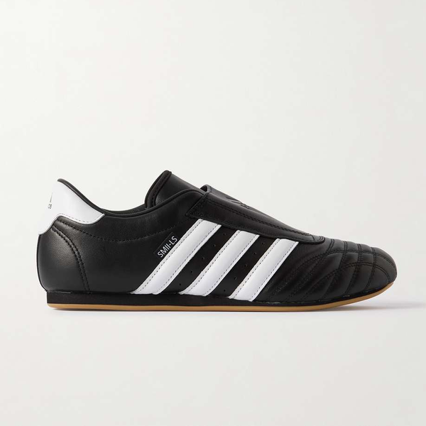 Adidas Taekwondo Striped Leather Sneakers