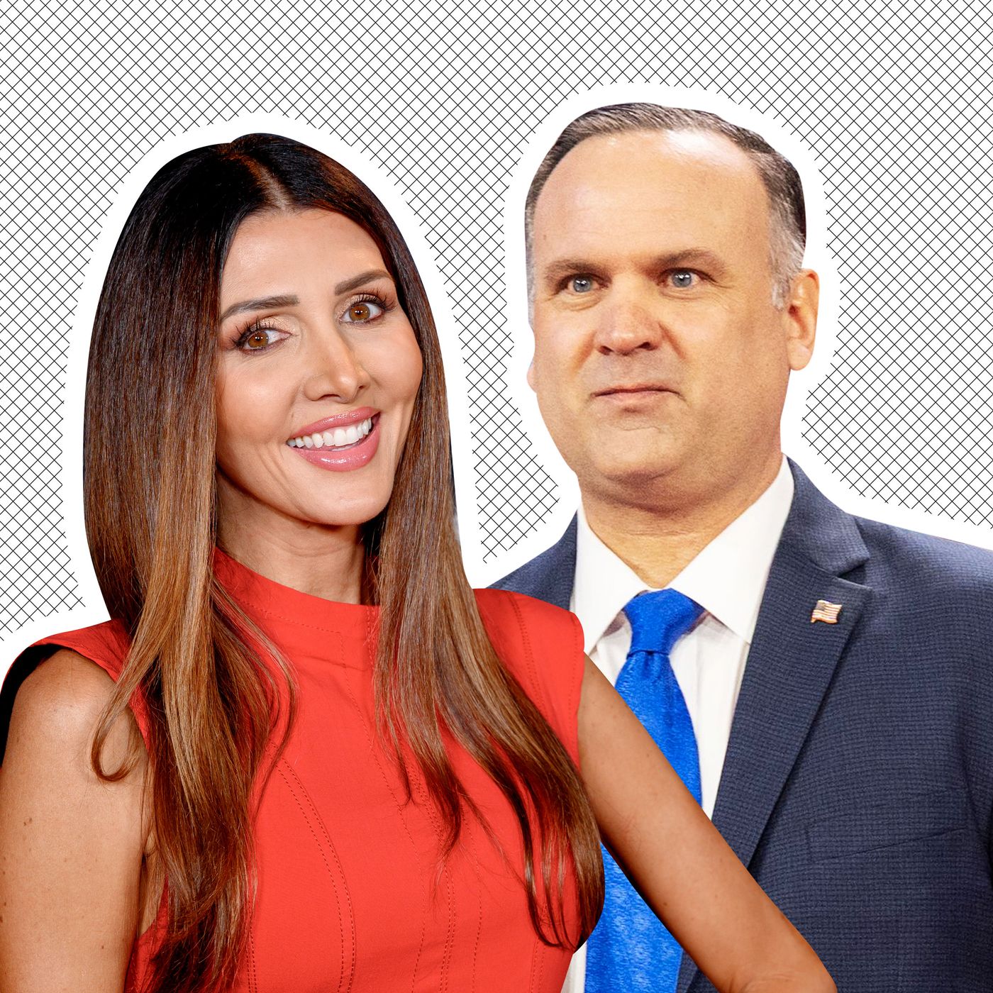 Dan Scavino Proposes With Giant Diamond Ring at White House, image size:1400x1400