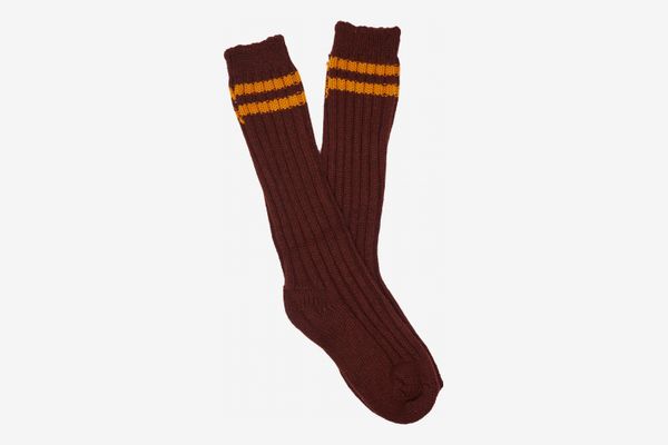 The Elder Statesman Yosemite Striped Cashmere Socks