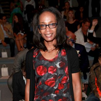 NEW YORK - SEPTEMBER 10: Fashion editor for The Washington Post, Robin Givhan attends the Duckie Brown Spring 2011 fashion show during Mercedes-Benz Fashion Week at The Stage at Lincoln Center on September 10, 2010 in New York City. (Photo by Astrid Stawiarz/Getty Images for IMG) *** Local Caption *** Robin Givhan