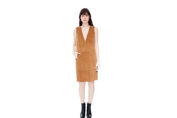 Veda Canal Suede Dress