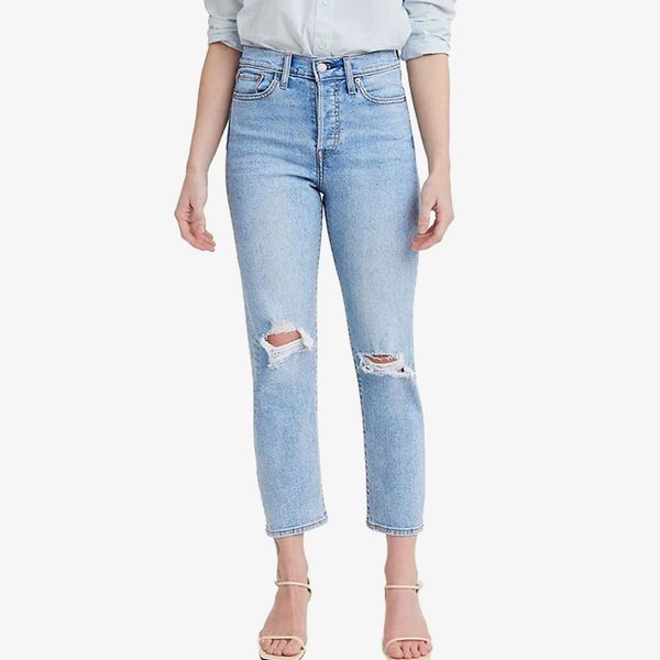 Levi Wedgie Straight Jeans