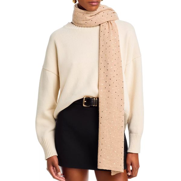 C by Bloomingdale's Foil Dot Oversized Blanket Scarf