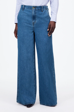 Madewell Wide Sweep Denim Trousers