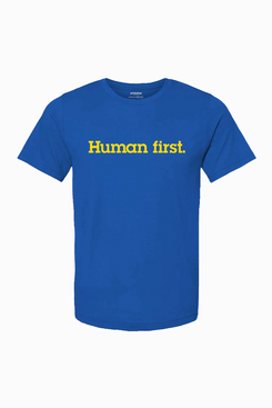 Prinkshop Human First T-shirt