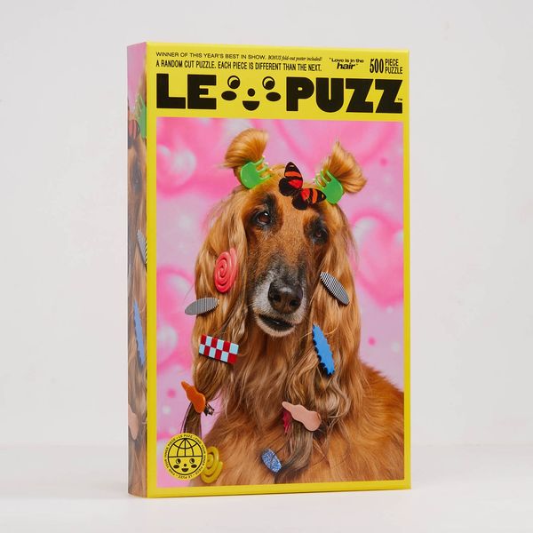 Le Puzz Love Is In The Hair 500-Piece Puzzle