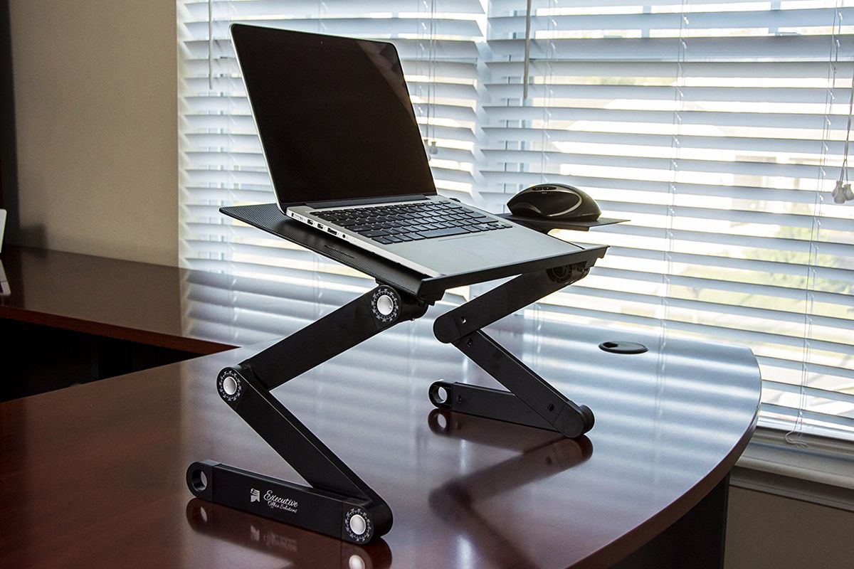 Best Laptop Stands Ergonomic Desk Setups From Chiropractors The