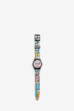 Swatch x MoMA Watches in Mondrian