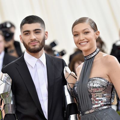 Zayn Malik and Gigi Hadid. 