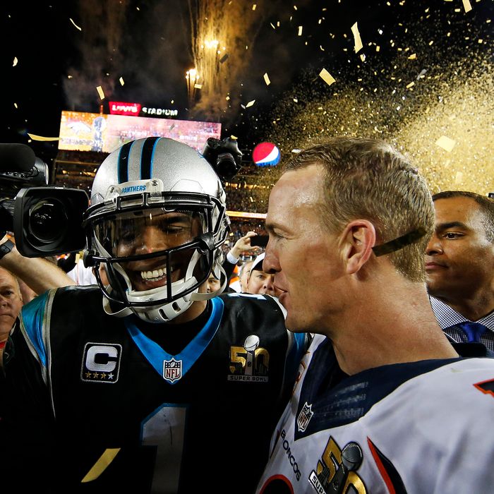 Panthers vs. Broncos (Super Bowl 50), Cam Newton vs. Peyton Manning