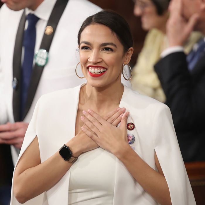 Alexandria Ocasio Cortez Shares Her Full Makeup Routine 