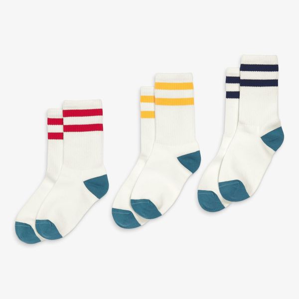 Primary Kids Athletic Sock 3-Pack