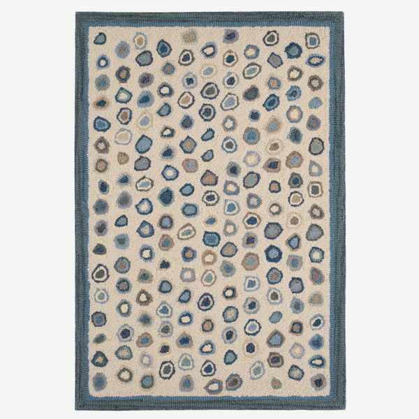 Annie Selke Cats Paw Hand Micro Hooked Wool Rug